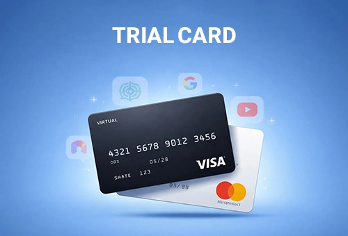 کارت ویزا و مسترکارت ترایال | فعالسازی اشتراک سرویسهای بینالمللی